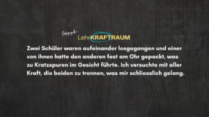 Chaos im Klassenzimmer