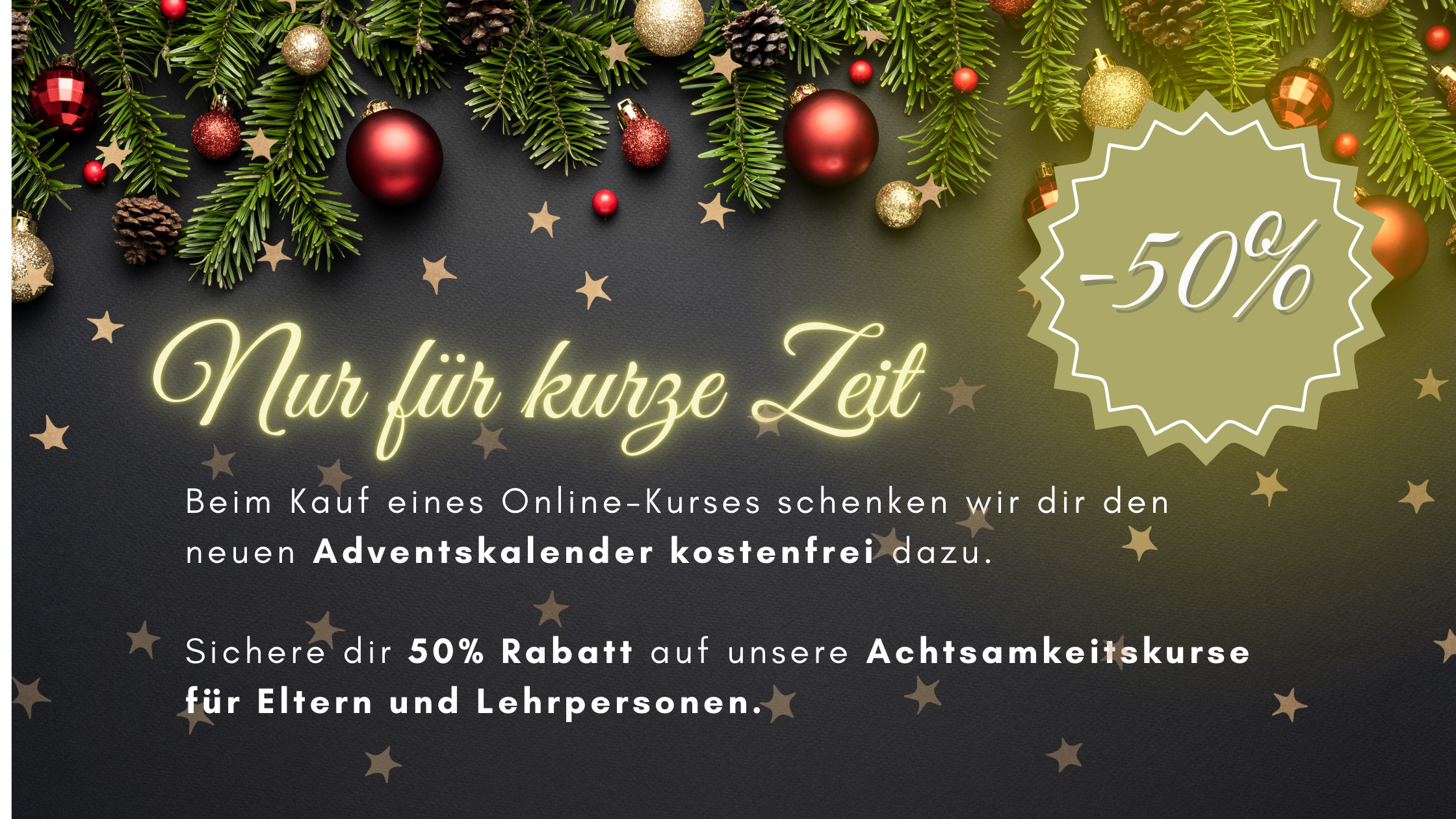 Adventszeit in der Schule - Angebot