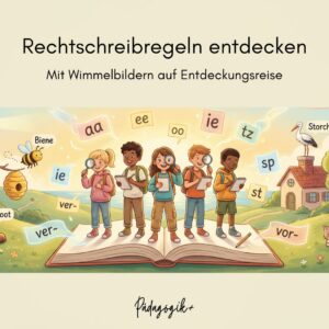 Rechtschreibregeln entdecken mit Wimmelbildern